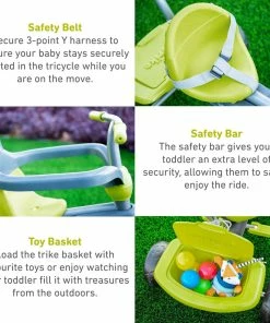 Smartrike 3 In 1 Tricycle Carnival Green -Little Tikes Shop 18005611 8 62579.1638139512