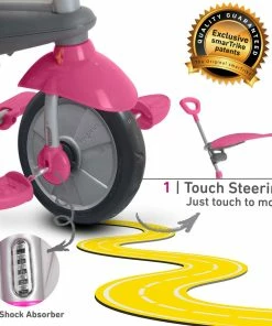 Smartrike 3 In 1 Tricycle Carnival Pink -Little Tikes Shop 18005612 8 98501.1638139246