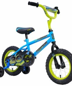Hyper 30cm (12") Green & Blue Bike