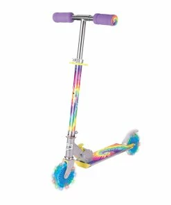 Tie Dye Scooter With Flashing Wheels