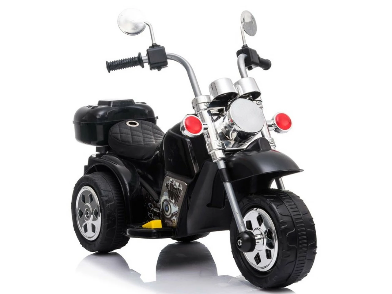 6V Biker Motorbike Black 5 6V Biker Motorbike Black - Image 3