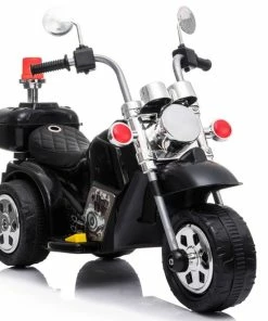 6V Biker Motorbike Black