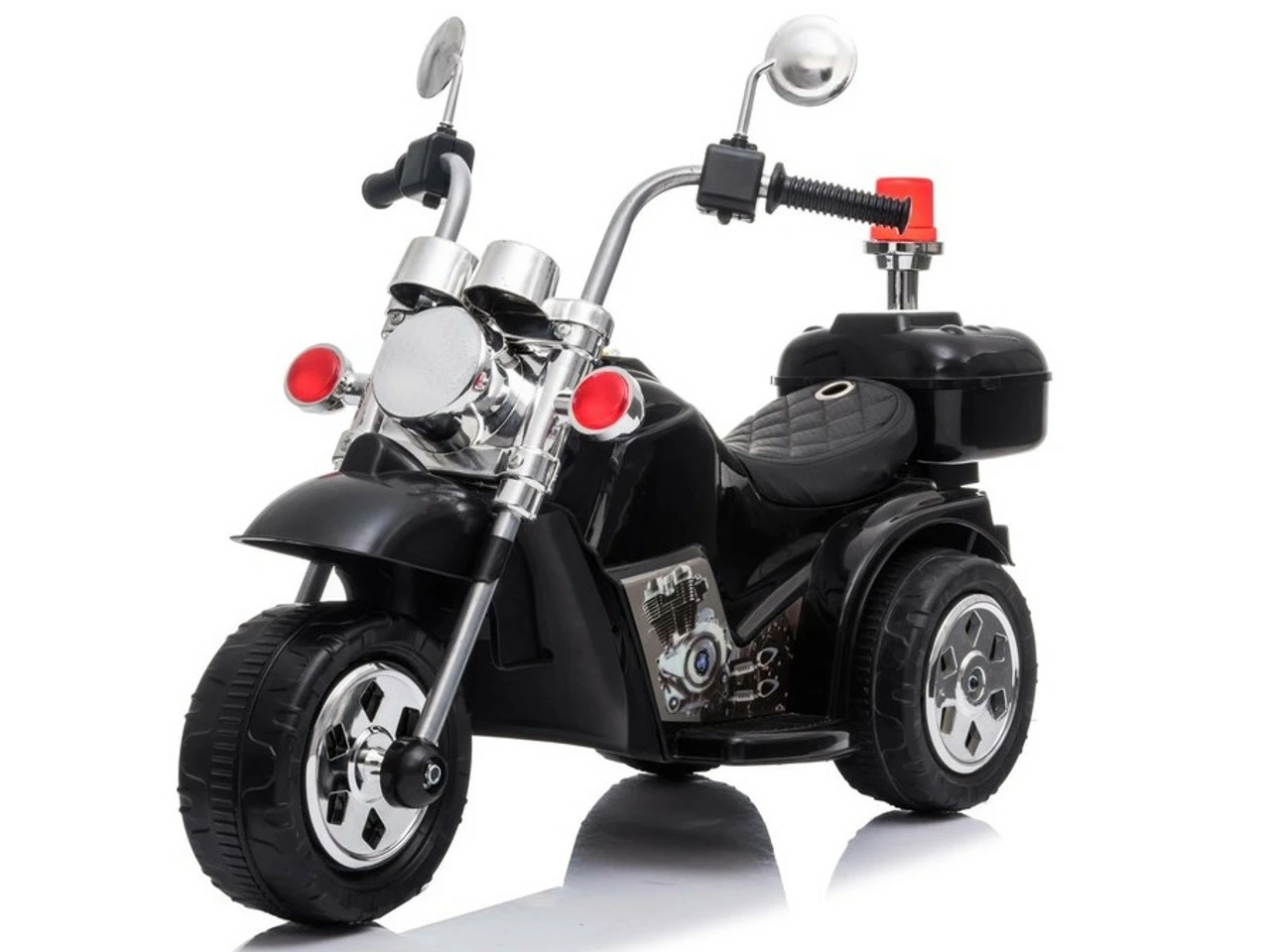 6V Biker Motorbike Black 4 6V Biker Motorbike Black - Image 2