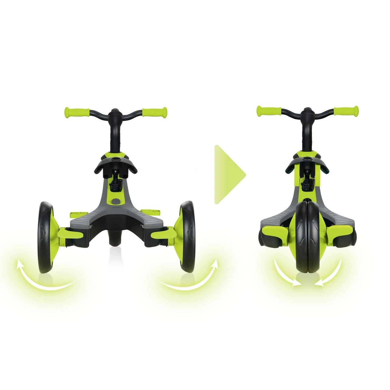 Globber Trike 4In1 Lime 6 Globber Trike 4In1 Lime - Image 4