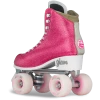 Crazy Skates Disco Glam Rollerskates Pink Glitter 31-34