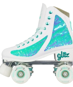 Crazy Skates Disco Glitz Sequin Fashion Rollerskates Teal 31-34 -Little Tikes Shop 21009328 5 55376.1636340800
