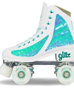Crazy Skates Disco Glitz Sequin Fashion Rollerskates Teal 31-34 -Little Tikes Shop 21009328 6 40980.1636340800