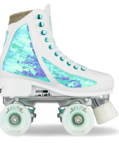 Crazy Skates Disco Glitz Sequin Fashion Rollerskates Teal 31-34 -Little Tikes Shop 21009328 7 04222.1636340800