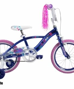 Huffy N Style Metaloid Violet 40cm Bike