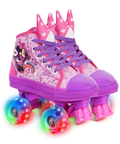 Minnie Quad Skate With Light Up Wheel
