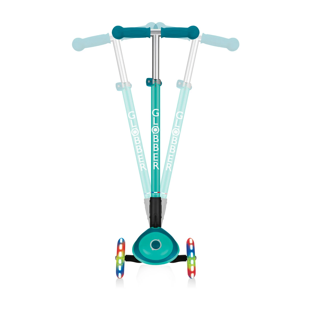 Globber Primo Foldable Plus Light Emerald Green Tbar 11 Globber Primo Foldable Plus Light Emerald Green Tbar - Image 9