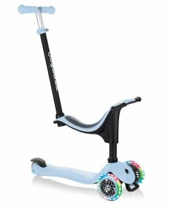 Globber Go Up Sporty Lights Pastel Blue