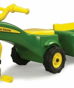John Deere Plastic Trike With Cart