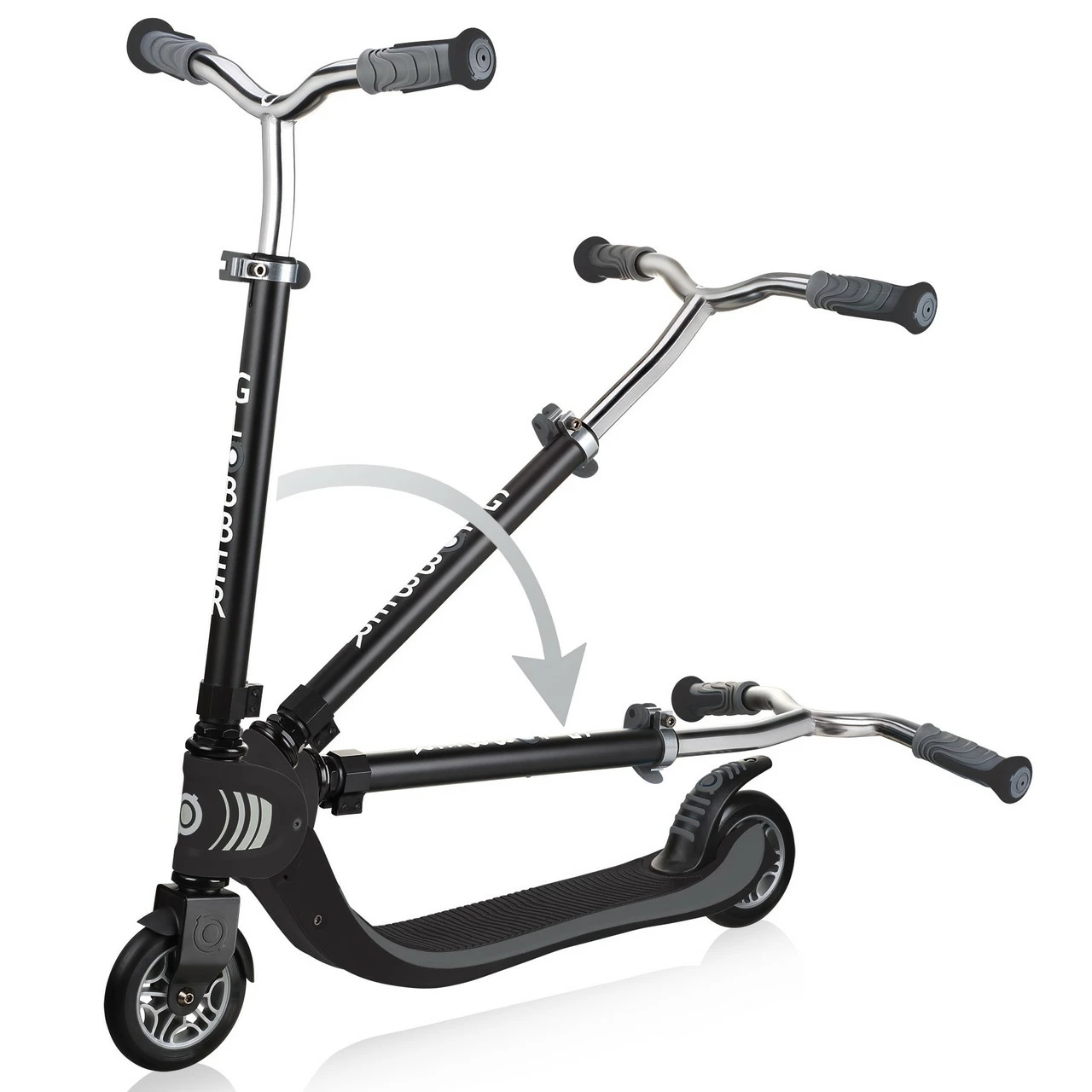 Globber Foldable Flow 125 - Black-Grey 5 Globber Foldable Flow 125 - Black-Grey - Image 3