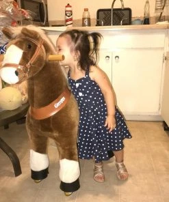 PonyCycle - Horse Medium Brown With White Hoof -Little Tikes Shop 5 19296.1611111191