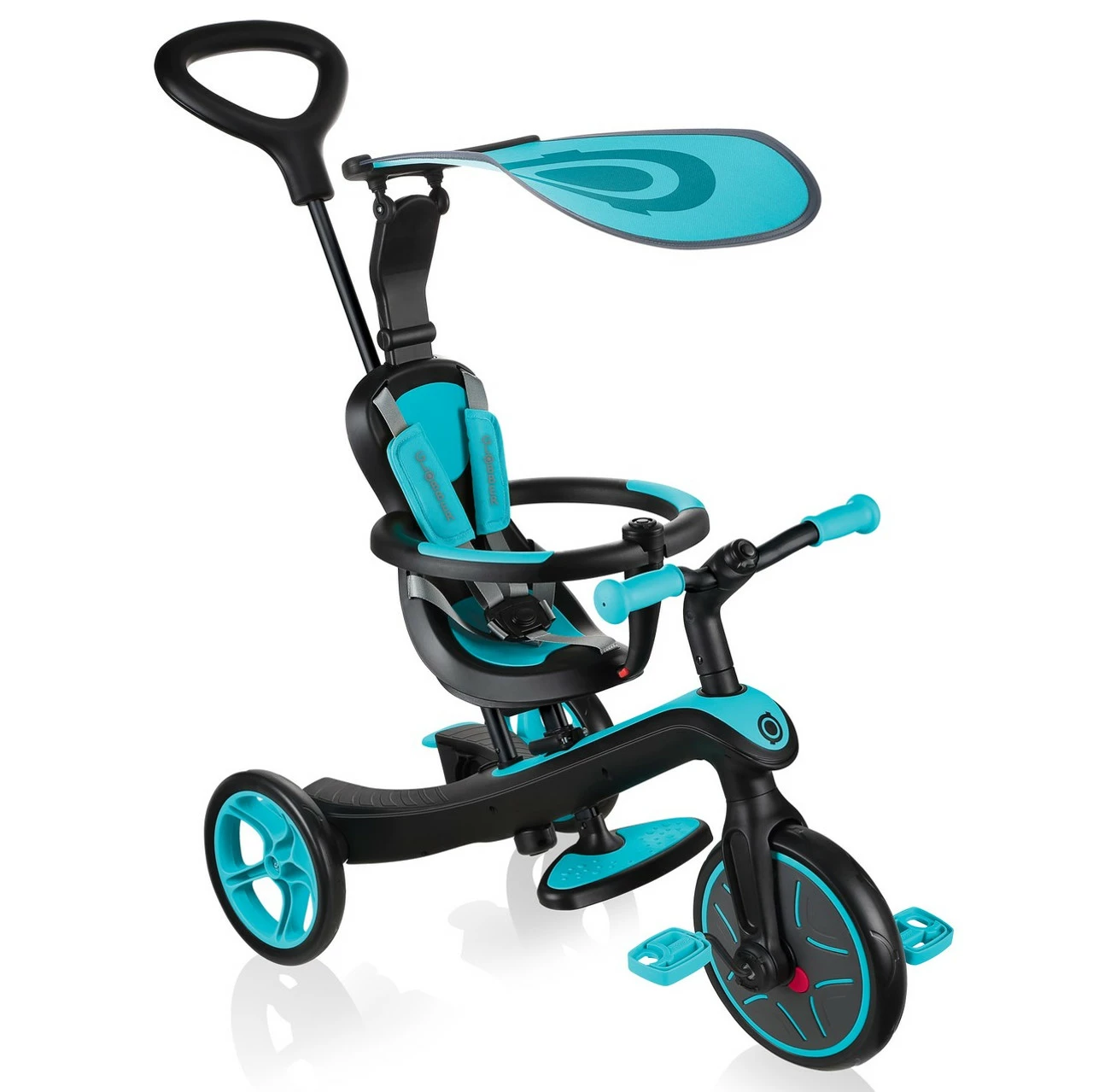 Globber Explorer Trike 4 In 1 - Teal 3 Globber Explorer Trike 4 In 1 - Teal
