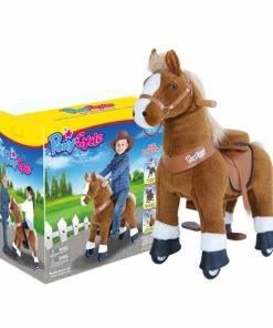PonyCycle - Horse Medium Brown With White Hoof -Little Tikes Shop 7 16967.1611111221
