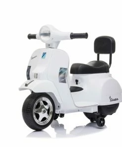 6V Vespa White