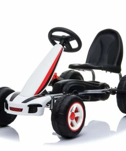 Pedal Go Kart White