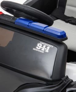 12V Police Car Ride On Black -Little Tikes Shop BBH 0007 12 88115.1619619265