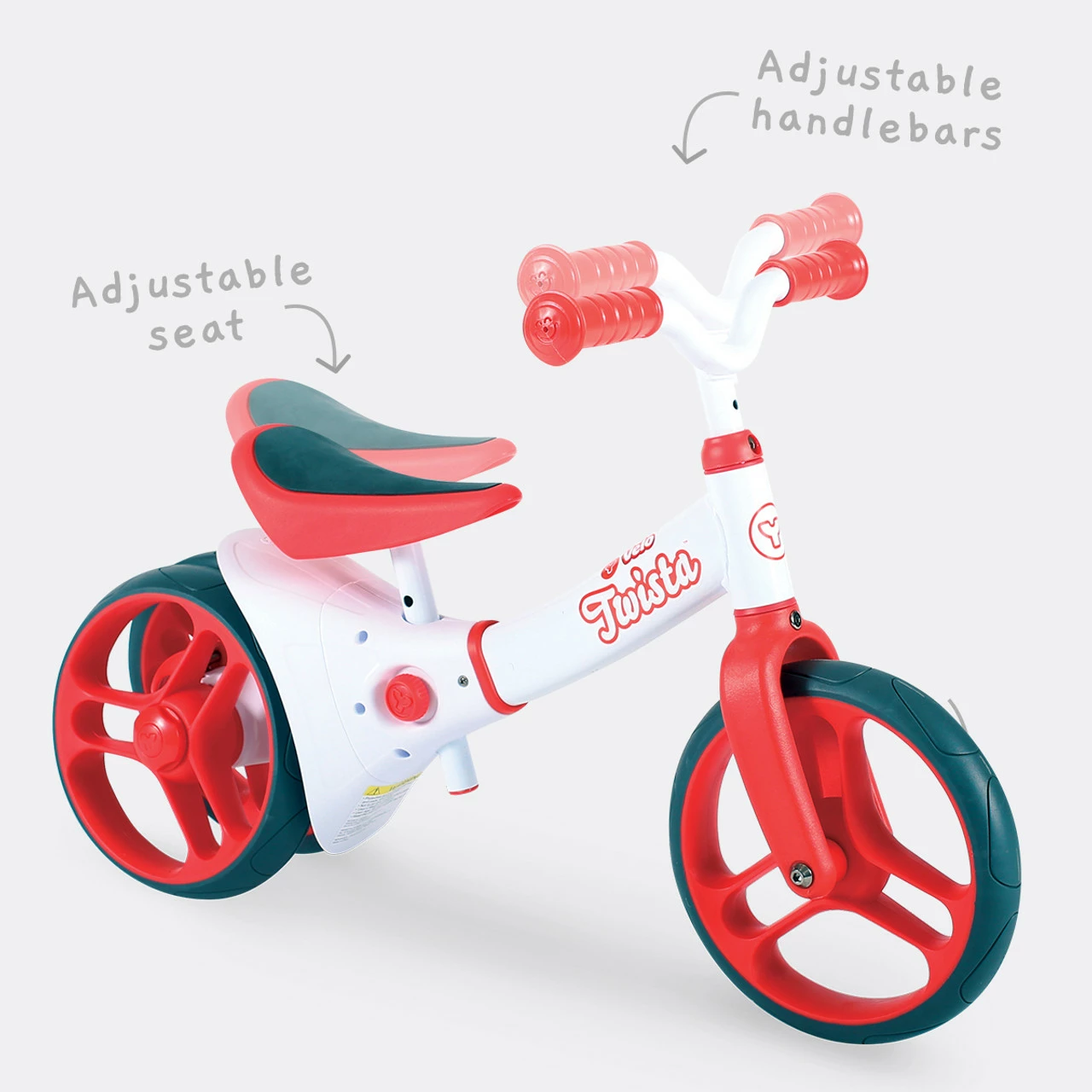 Y Velo Twista Red Balance Bike 3 Y Velo Twista Red Balance Bike