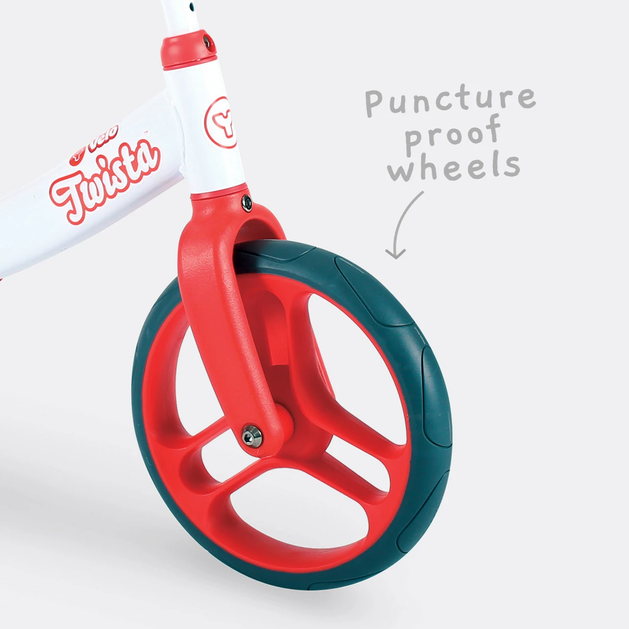 Y Velo Twista Red Balance Bike 4 Y Velo Twista Red Balance Bike - Image 2