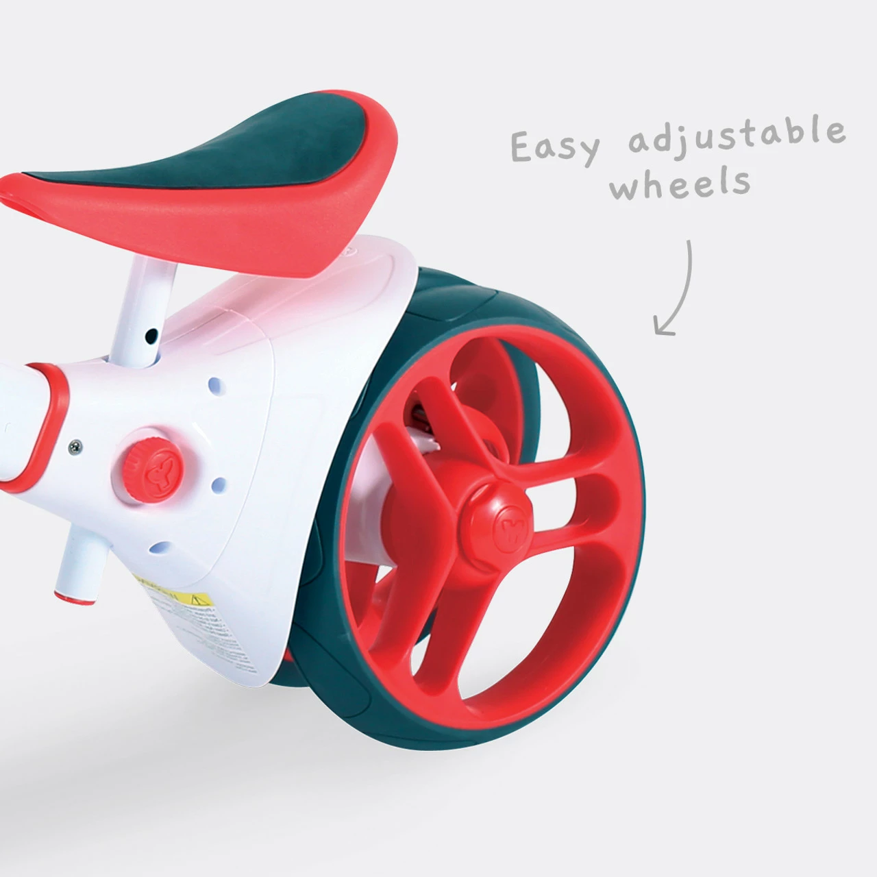 Y Velo Twista Red Balance Bike 5 Y Velo Twista Red Balance Bike - Image 3