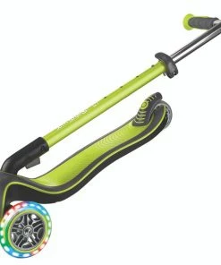 Globber Elite Deluxe With Lights - Lime Green -Little Tikes Shop G444 406 2 93275.1610064696