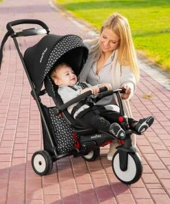 Smartrike STR5 Stroller B&W - Folding Baby Tricycle 7 In 1 -Little Tikes Shop JPEG3 76149.1595282910
