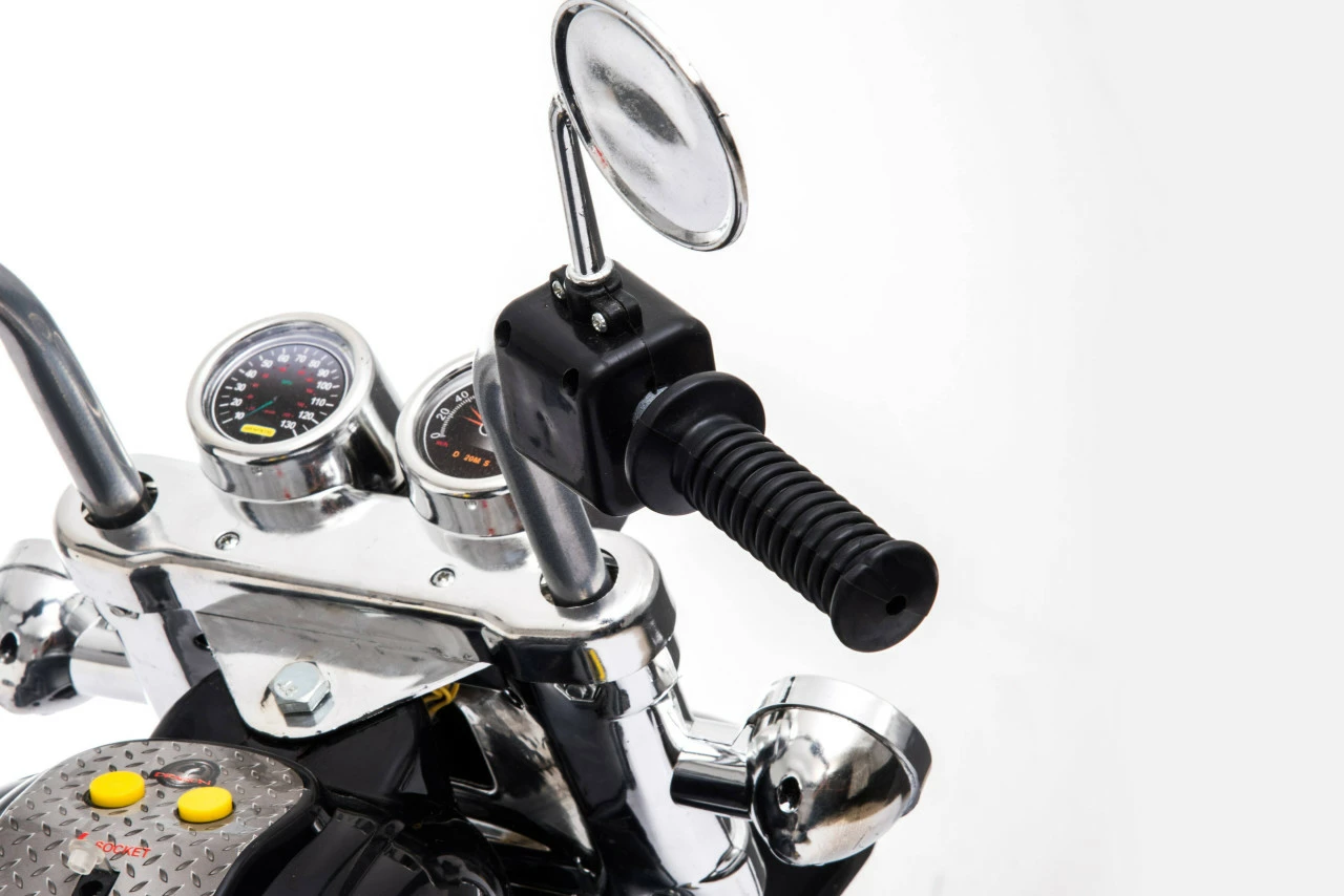 6V Biker Motorbike Black 16 6V Biker Motorbike Black - Image 14