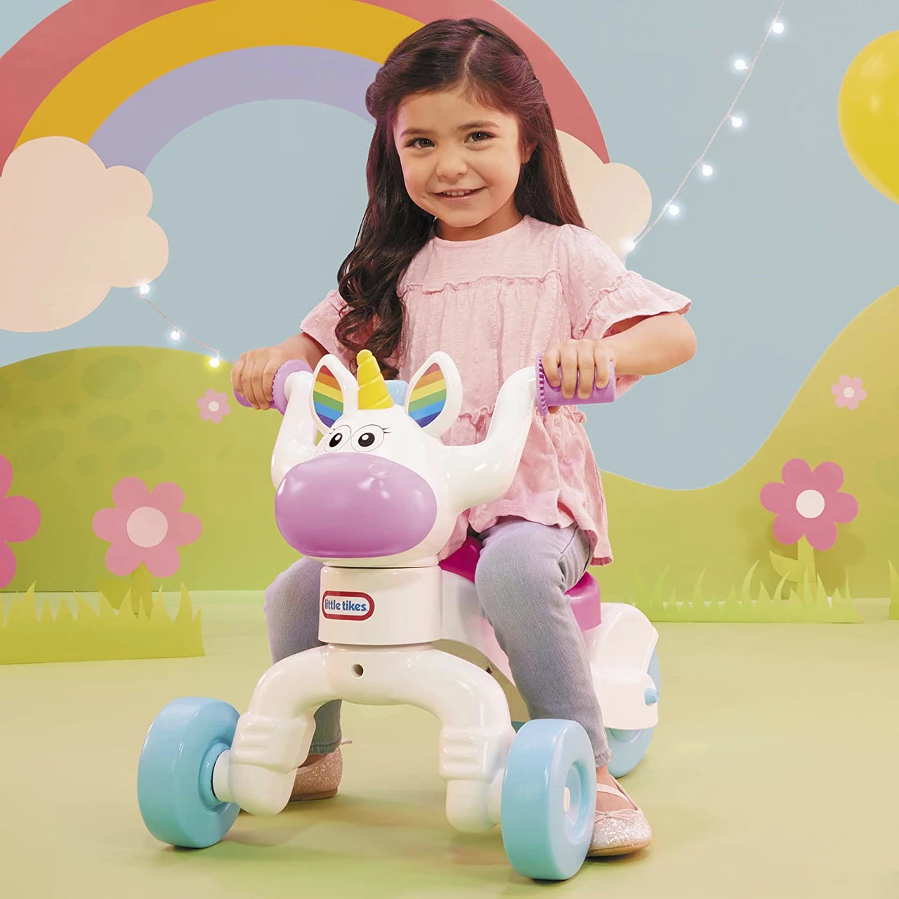 Little Tikes Go & Grow Unicorn Indoor & Outdoor Ride-On - Image 4