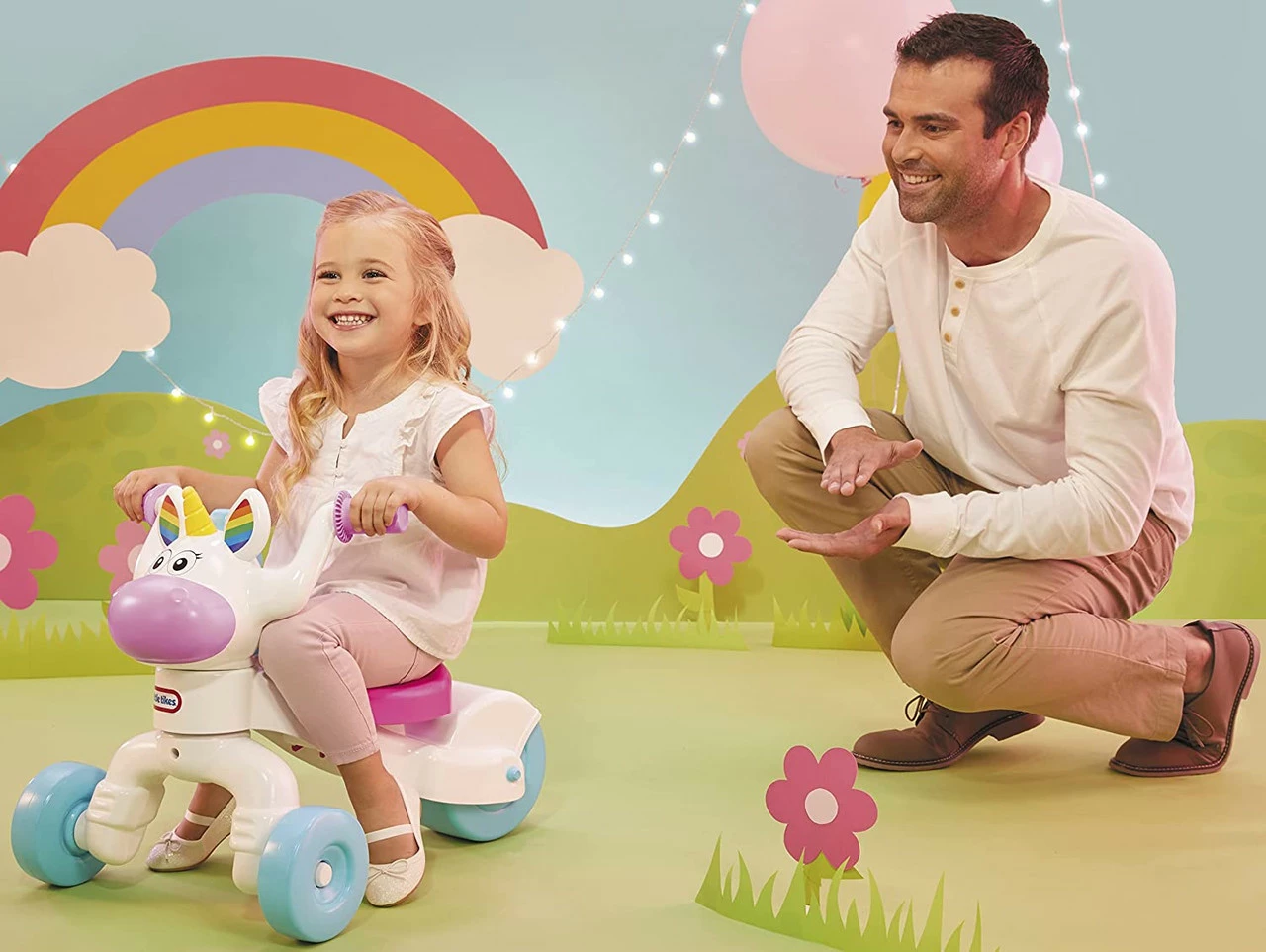 Little Tikes Go & Grow Unicorn Indoor & Outdoor Ride-On - Image 5