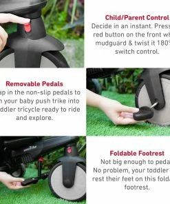 Smartrike STR3 Journey Grey - Folding Baby Tricycle 6 In 1 12 Smartrike STR3 Journey Grey - Folding Baby Tricycle 6 In 1 -Little Tikes Shop Print5 16825.1605488505