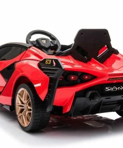 12V Lamborghini Sian - Red Metallic -Little Tikes Shop QLS 6388 13 19476.1645077266