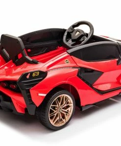 12V Lamborghini Sian - Red Metallic -Little Tikes Shop QLS 6388 16 65939.1645077277