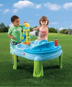 Step 2 Splash & Scoop Bay With Umbrella -Little Tikes Shop ST726700 3 39187.1662690141