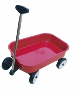 Explorium Red Pull Along Wagon