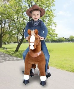 PonyCycle - Horse Medium Brown With White Hoof -Little Tikes Shop U42412 08311.1611111150