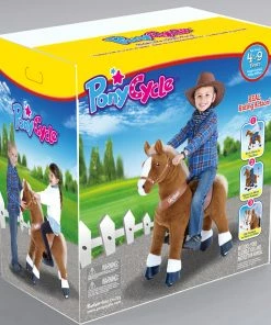 PonyCycle - Horse Medium Brown With White Hoof -Little Tikes Shop U42415 29885.1611111207