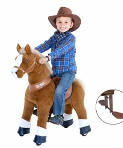 PonyCycle - Horse Medium Brown With White Hoof -Little Tikes Shop U4244 02822.1611111149