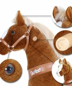 PonyCycle - Horse Medium Brown With White Hoof -Little Tikes Shop U4247 62877.1611111252