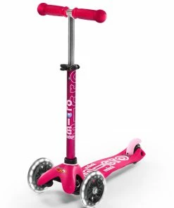 Mini Micro Deluxe Led Scooter - Pink -Little Tikes Shop awesome LED pink mini micro deluxe scooter 29478.1611118048