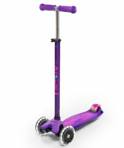 Maxi Micro Deluxe Led Scooter - Purple 9 Maxi Micro Deluxe Led Scooter - Purple -Little Tikes Shop maxi micro deluxe LED purple extended MMD066 83934.1611120883