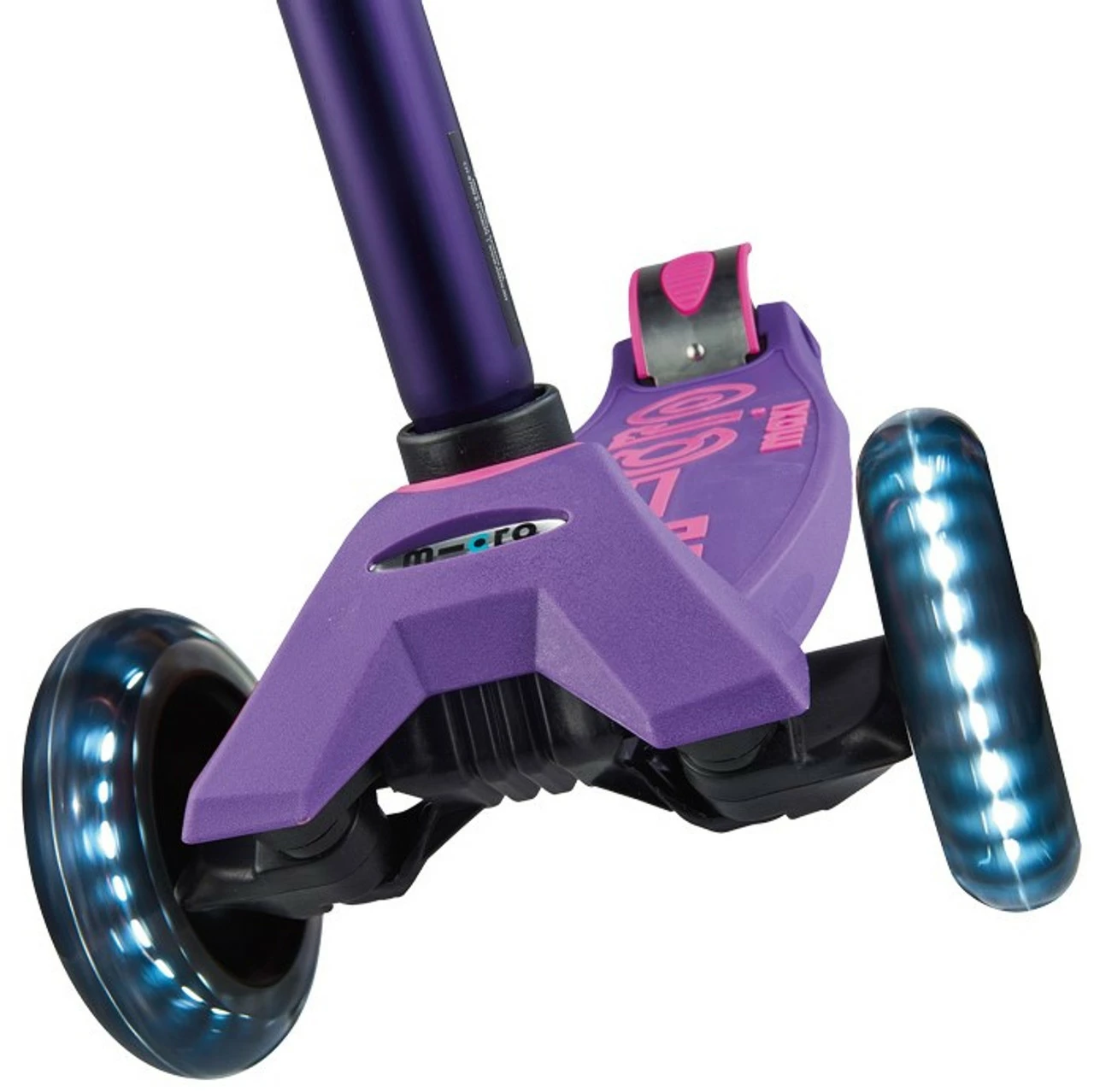 Maxi Micro Deluxe Led Scooter - Purple 7 Maxi Micro Deluxe Led Scooter - Purple - Image 5