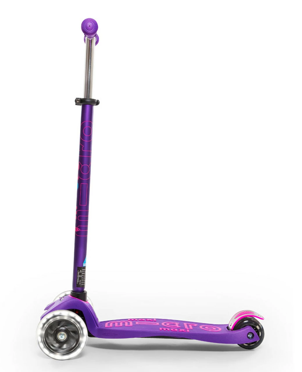 Maxi Micro Deluxe Led Scooter - Purple 3 Maxi Micro Deluxe Led Scooter - Purple